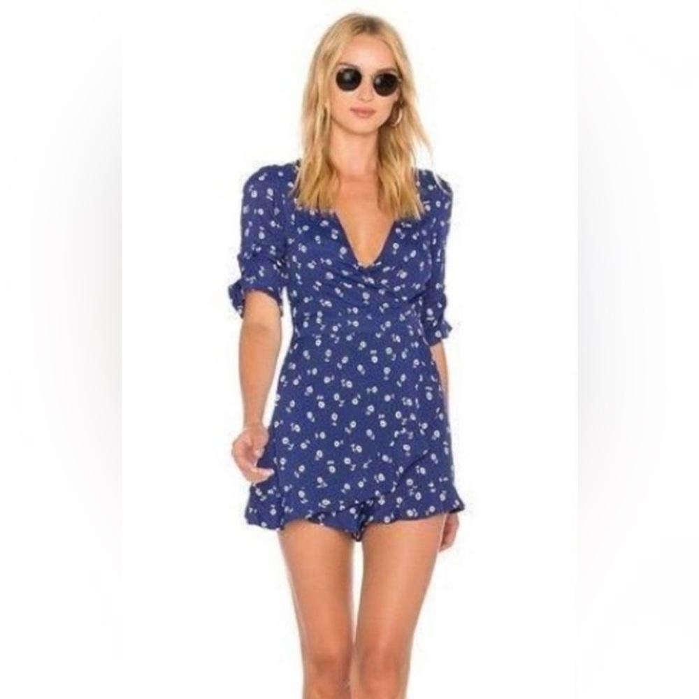 For Love & Lemons Floral Romper